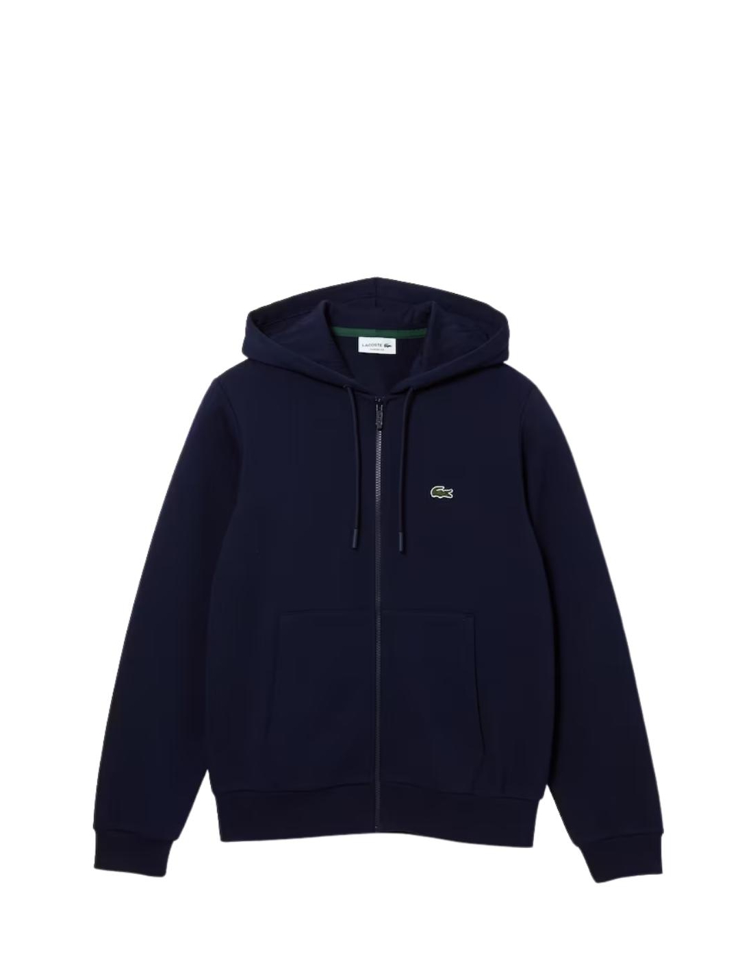 gilet lacoste bleu femme