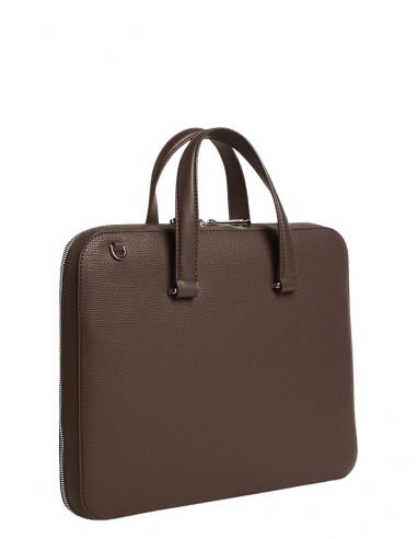 Sacoche ordinateur portable homme Calvin Klein marron - Pallas Cuir