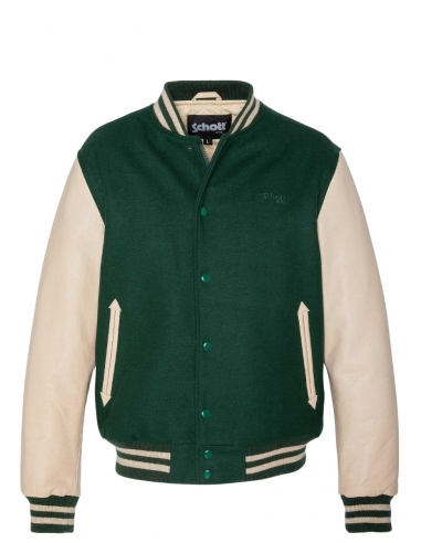 Blouson Teddy homme Schott Ref 58648...