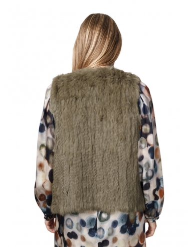 gilet fourrure femme oakwood