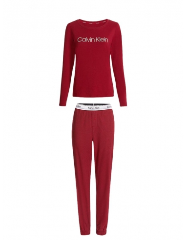 Ensemble de pyjama femme Calvin Klein rouge - Pallas Cuir
