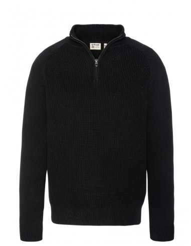 Pull a col zippe homme Schott Ref...