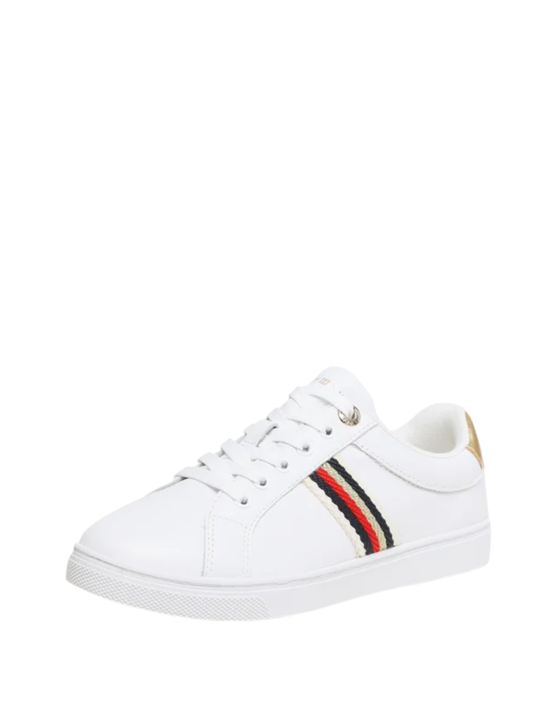 Baskets Tommy Hilfiger blanches femme - Pallas Cuir