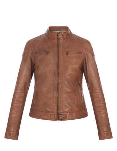 Blouson en cuir femme Lina 6 Oakwood...