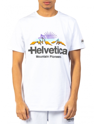 T shirt Helvetica Mika Ref 59483 Blanc