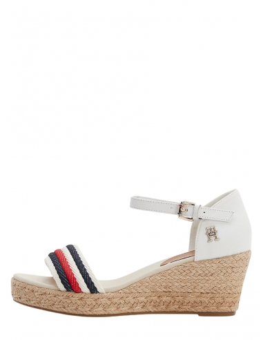 Espadrilles a talon compense Tommy...