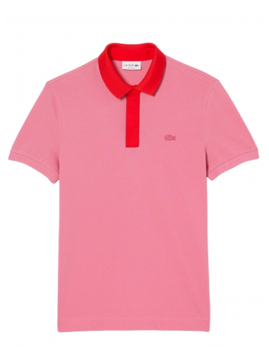 Polo homme LACOSTE ref 59963 9HY Rose...