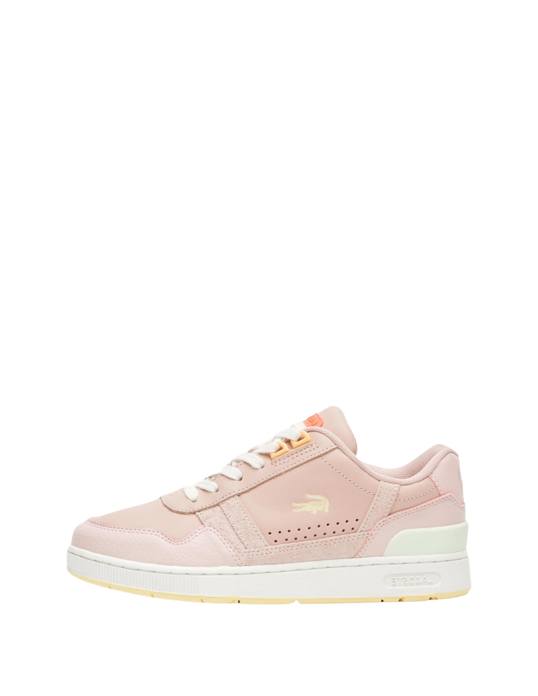 Baskets Lacoste femme Rose - Pallas Cuir