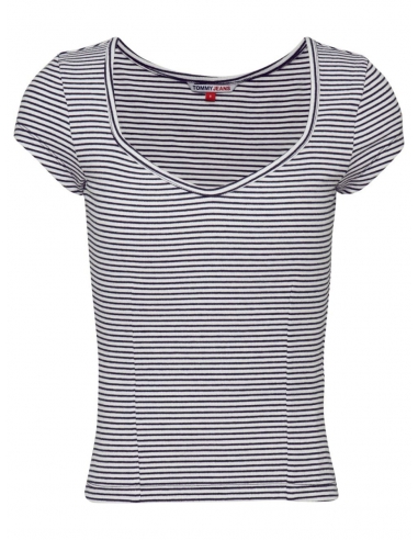T shirt femme Tommy Jeans Ref 60368...