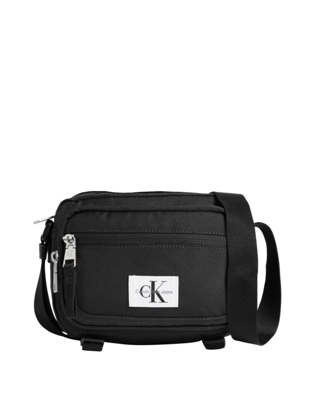 Sacoche Plate Noire Calvin Klein Maroquinerie - Pochette & Sacoche