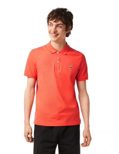 Polo homme Lacoste Ref 53342 02K Orange