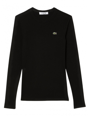 Pull femme Lacoste Ref 61128 031 Noir