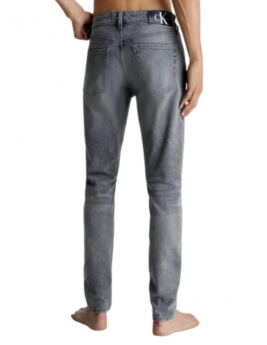 Short Straight en Jean Homme Calvin Klein Jeans Blanc - Pallas cuir