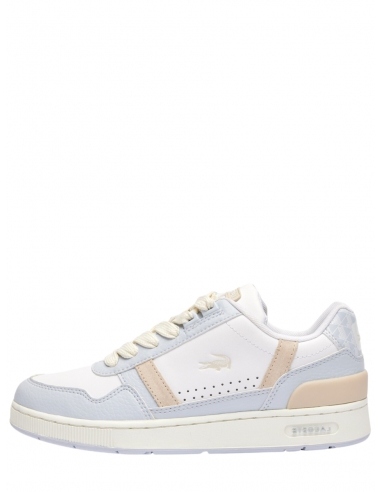 Baskets femme Lacoste Blanc Multi - Pallas Cuir