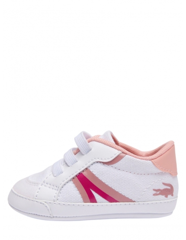 Baskets bebe Lacoste Ref 61430 Blanc...