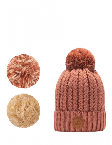 Bonnet Beanie Moscow Cabaia Mule Old Pink - Pallas Cuir