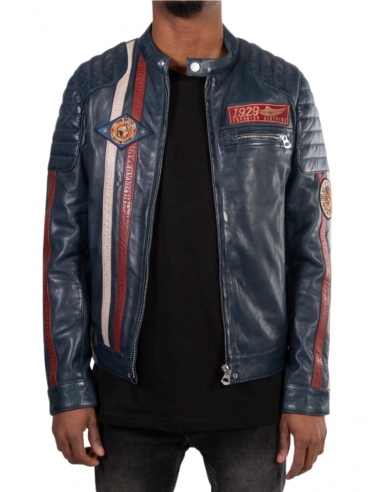 Blouson Von Dutch Kenny Ref 60423 Bleu