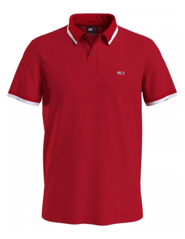 Polo Tommy Jeans Ref 61918 XNL Rouge