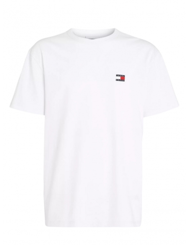 T shirt Tommy Jeans Ref 62948 YBR Blanc