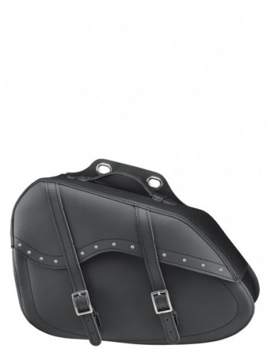 Sacoches avec rivets inoxydables Held Cruiser Drop Bag en cuir ref_hel4865-noir