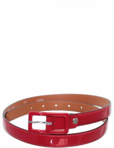 Ceinture Pallas cuir sélection en cuir ref_boi38417-rouge