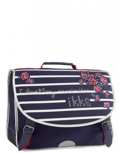 Cartable Ikks ref_38821 Bleu 38*37*20