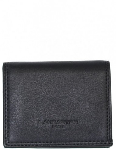 Portefeuille Lancaster cuir ref_lan26057 noir