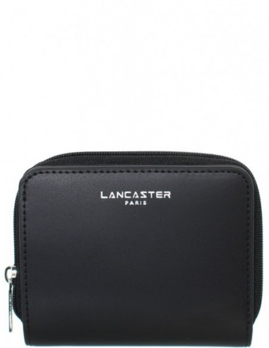 Portefeuille Lancaster en cuir ref_lan41893-noir-12.5*10*4