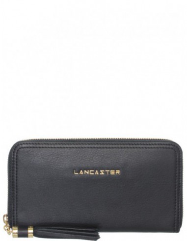 Compagnon Lancaster Zippé en cuir ref_lan32933-noir