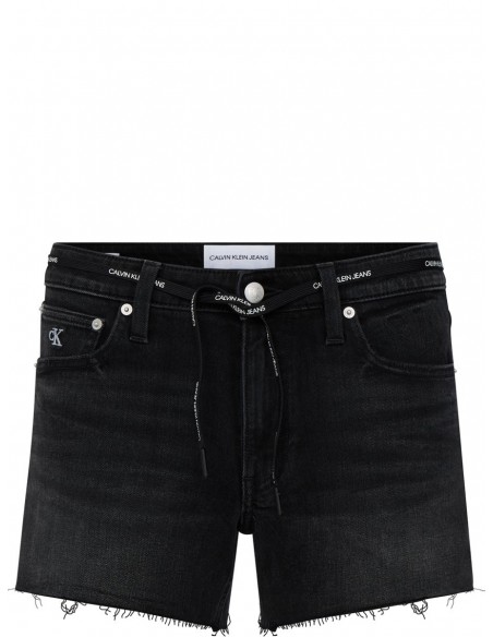 Short en jean Calvin Klein Jeans ref_49176 Noir