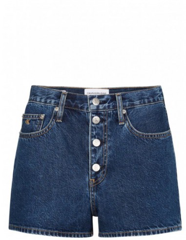 Short en jean Calvin Klein Jeans ref_49191 Dark Blue