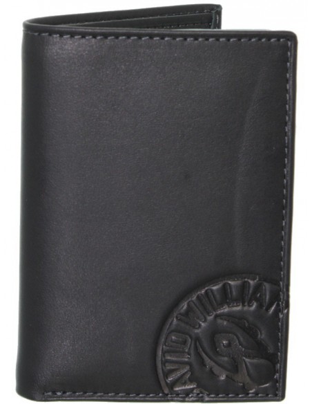 Porte-cartes David William en cuir ref_37145-noir