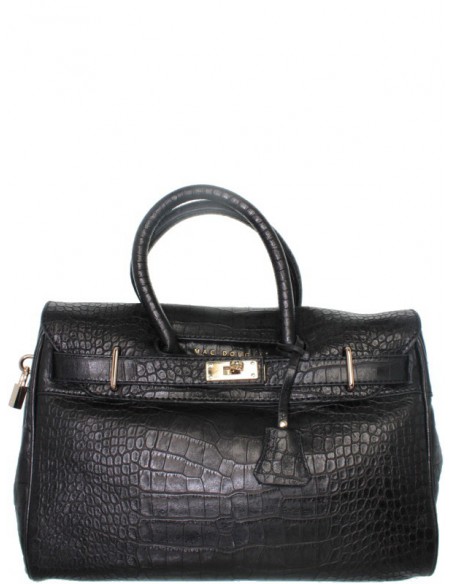 Sac à main Mac Douglas Pyla Romy en cuir ref_mac35831-01cm-noir