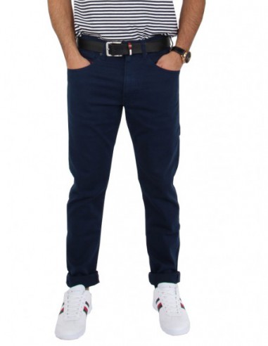 Pantalon chino Tommy Hilfiger ref_45685 Marine