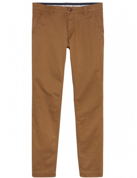 Pantalon chino Tommy Jeans ref_50359 GWJ Camel