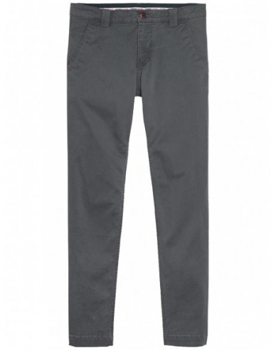 Pantalon chino Tommy Jeans ref_50359 PTY Gris