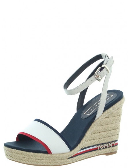 Sandales compensées Tommy Hilfiger ref_tom45693 Multi