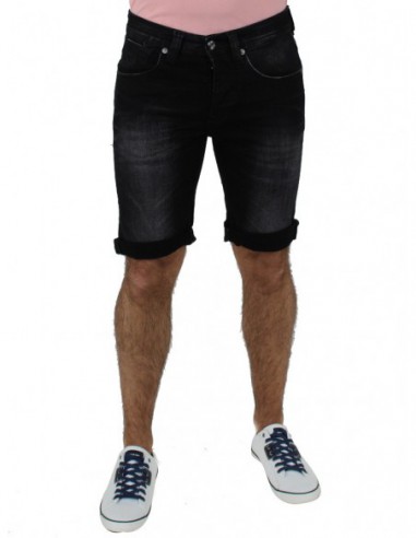 Bermuda jeans Redskins Denzel Shester ref_trk40685-heavy black