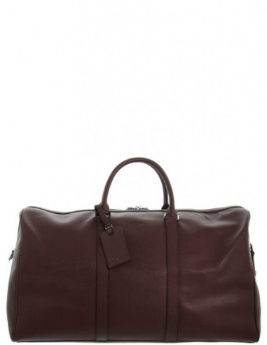 Sac de voyage Hexagona en cuir ref_46240 Bordeaux 56*40*24