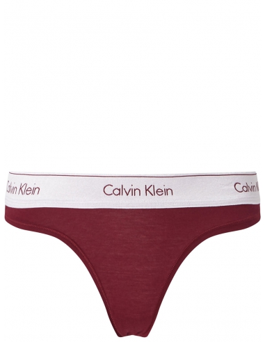 Culotte Calvin Klein ref_51443 Bordeaux