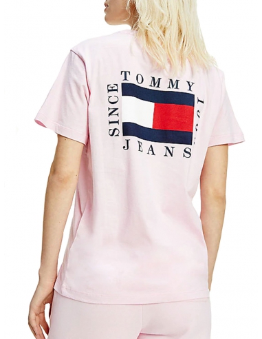 T-shirt Tommy Jeans ref_51527 TOJ Rose