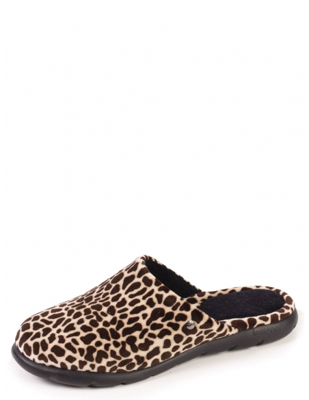 Chaussons mules Isotoner  girafe