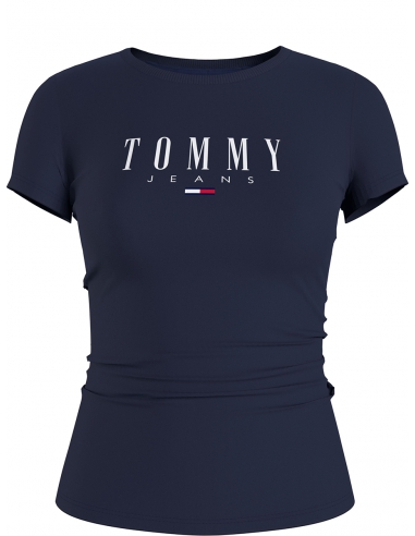 T-shirt Tommy Jeans ref 51772 C87 Marine