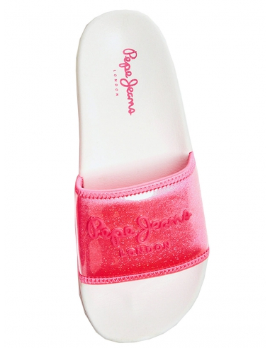 Femme Chaussures Chaussures plates Sandales et claquettes Flip flops Jean Pepe Jeans en coloris Rose 