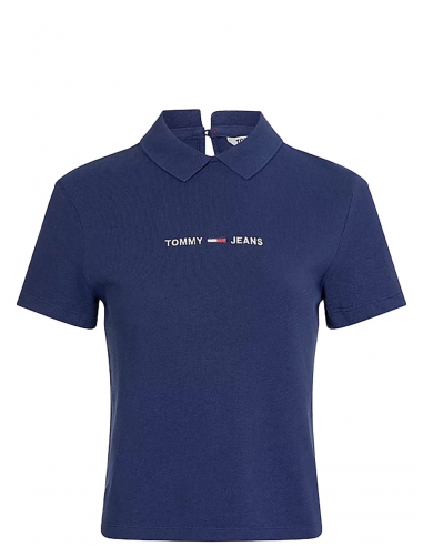 Polo Femmes Tommy Jeans ref 53118 Marine
