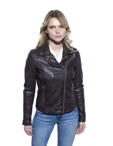 Blouson en cuir Daytona femme Ref...