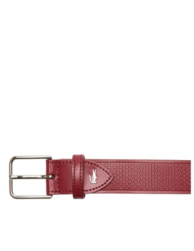 Ceinture Lacoste ref 50382 C88 Rouge