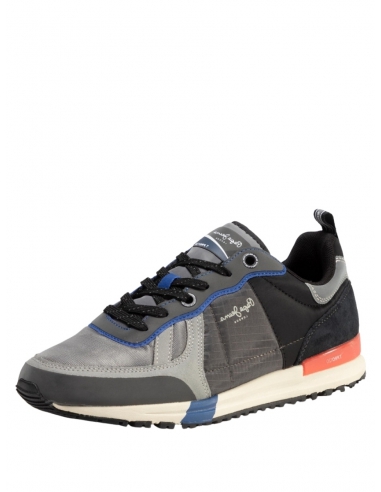 Baskets Pepe Jeans Homme Ref 54906 Gris