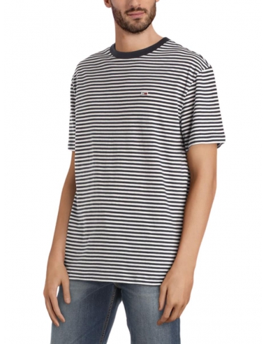 T Shirt rayures Tommy Jeans Ref 55498...