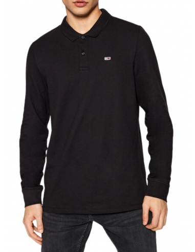 Polo Homme Tommy Jeans Ref 55477 Noir